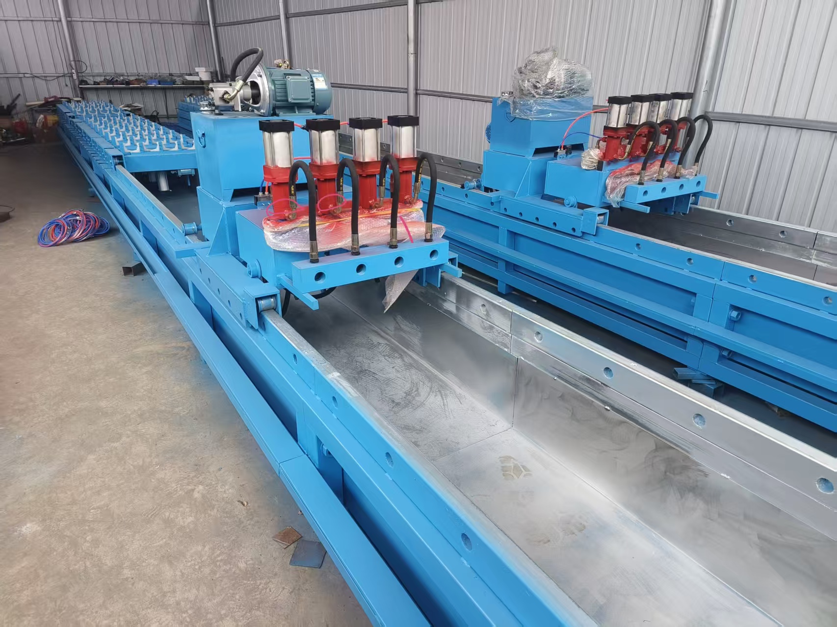 steel pipe hydrostatic testing machine