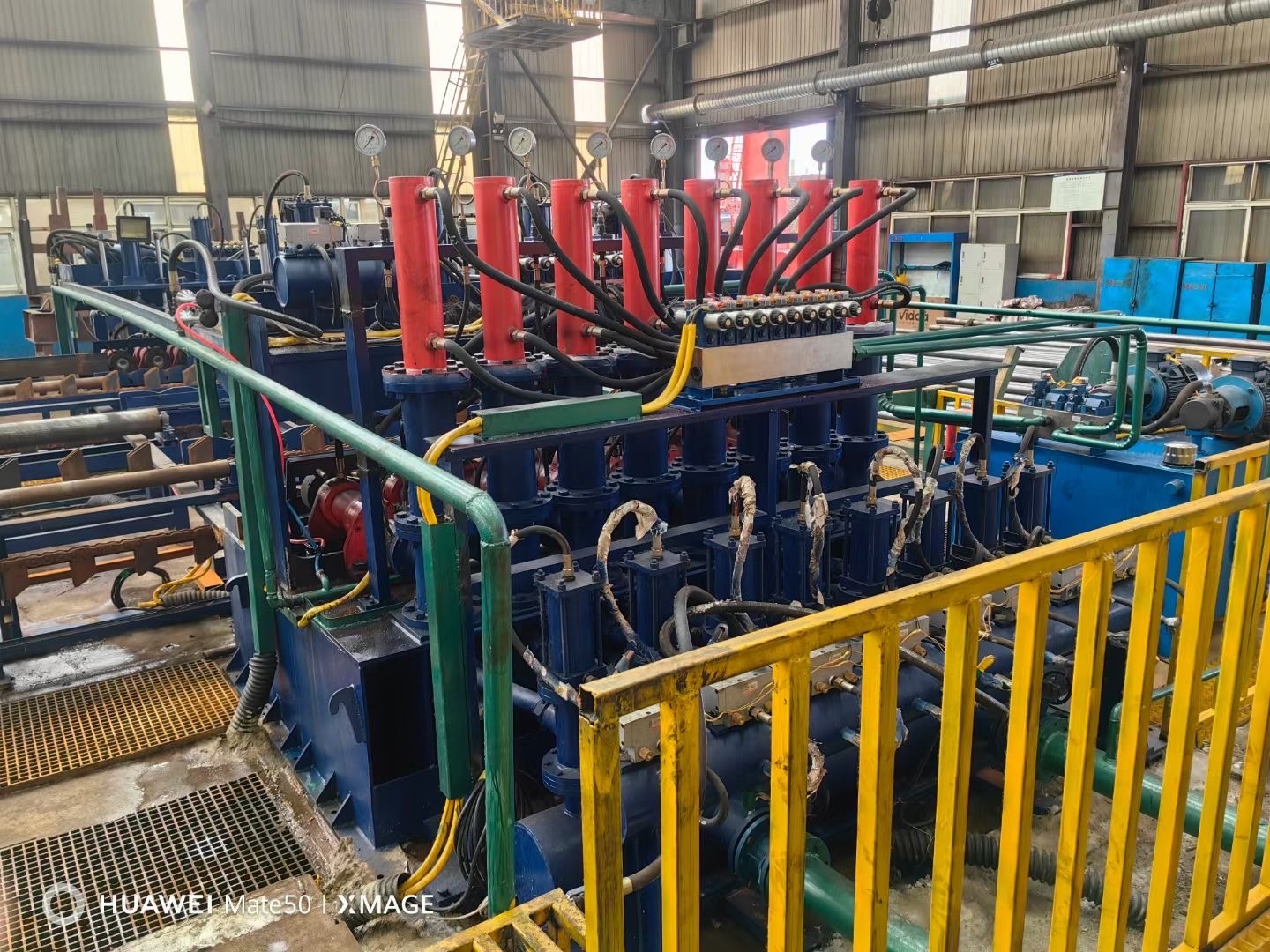 steel pipe hydrostatic testing