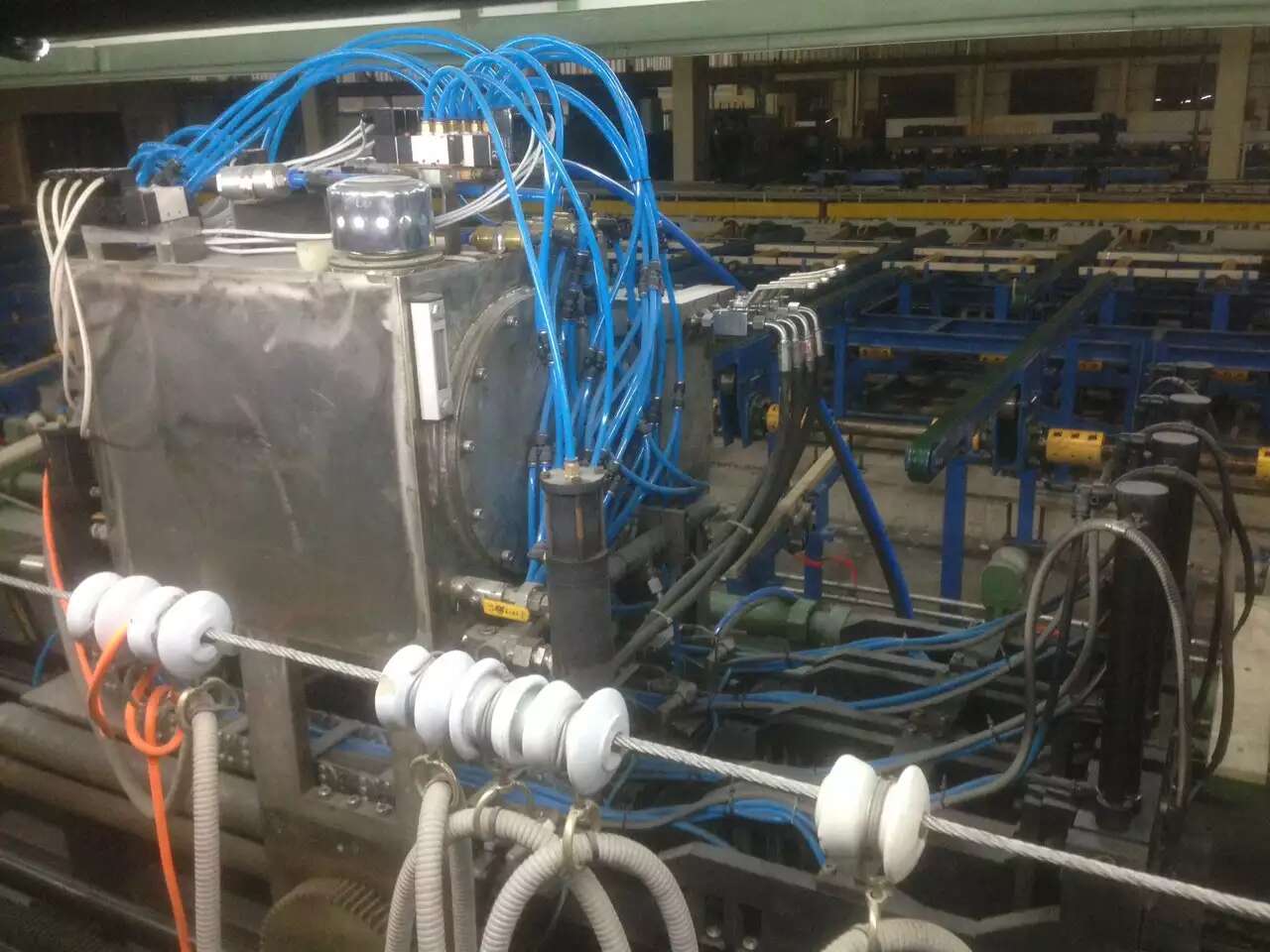 pipe hydro testing machine sealing system high efficiency testing