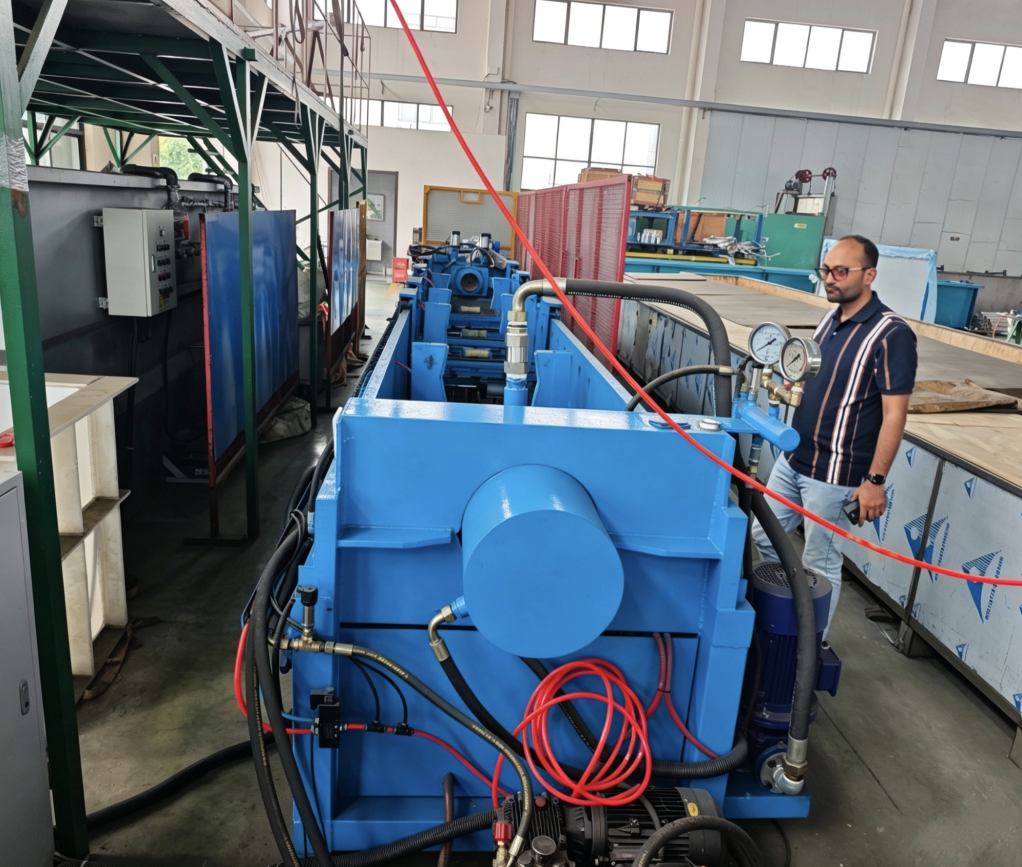Pipe Hydrotest Machine Pipe Hydrotest Machine