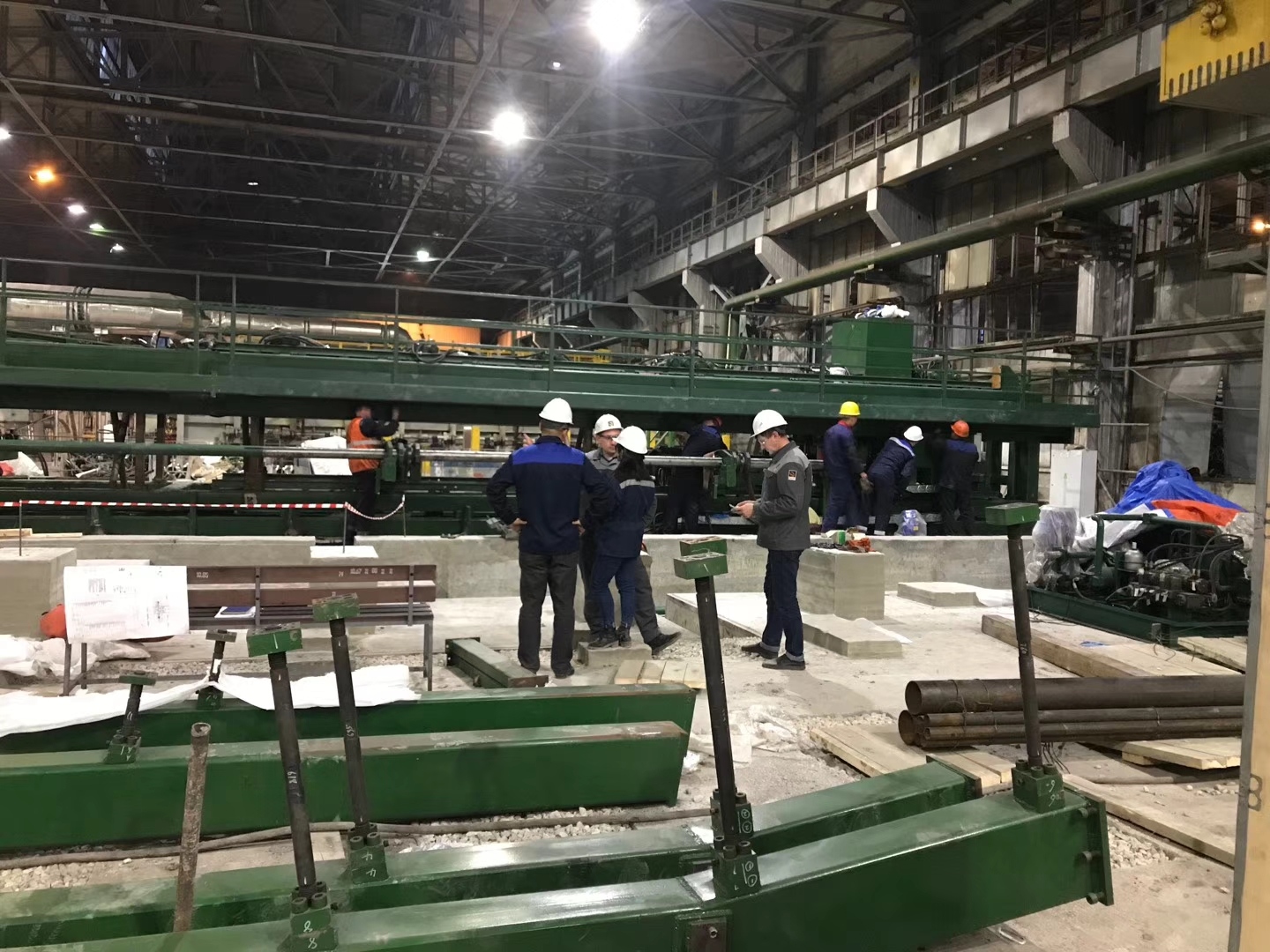 hydrostatic testing equipment for pipe